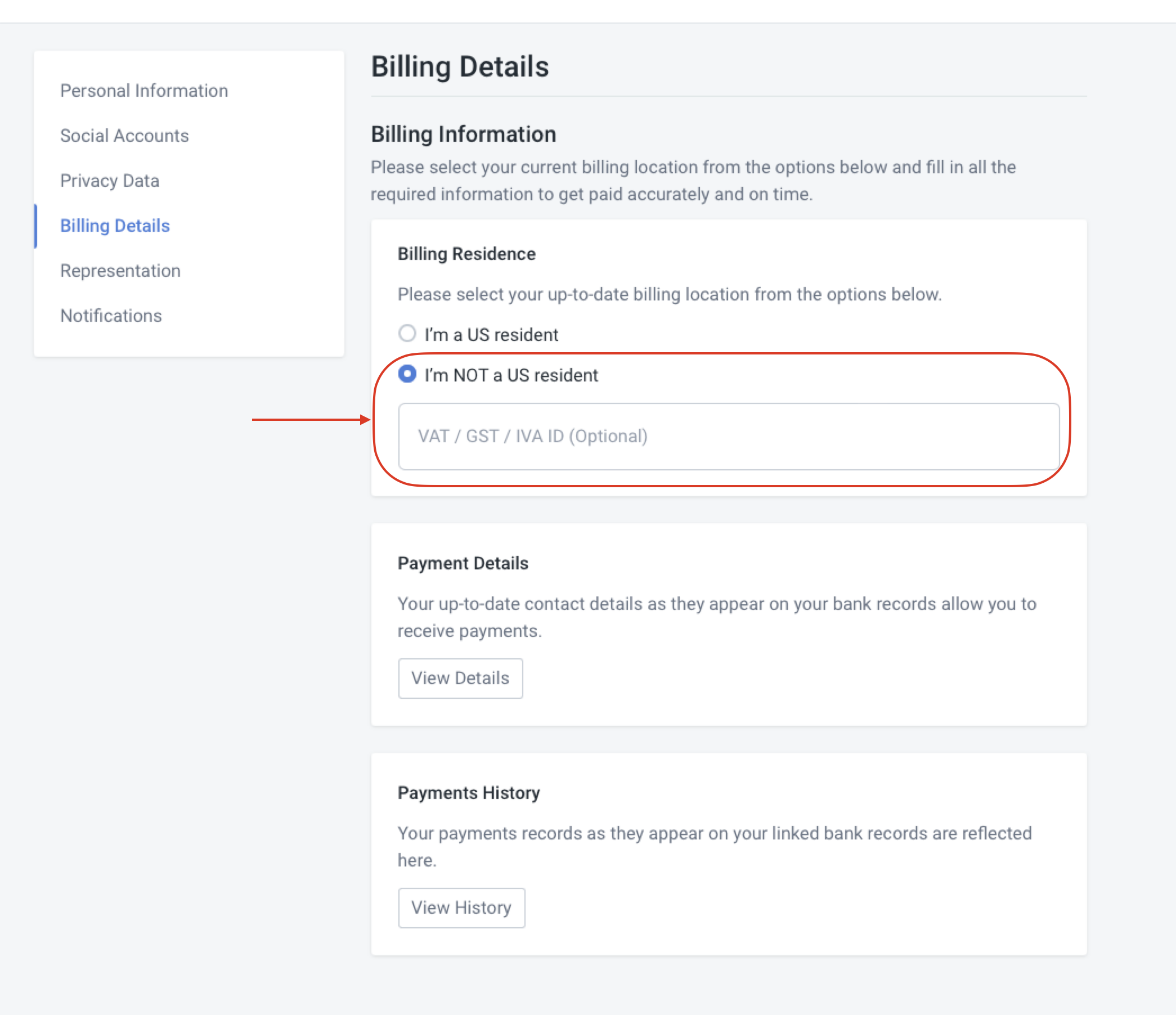 How Do I Enable VAT For My Payments Captiv8   10179516193171