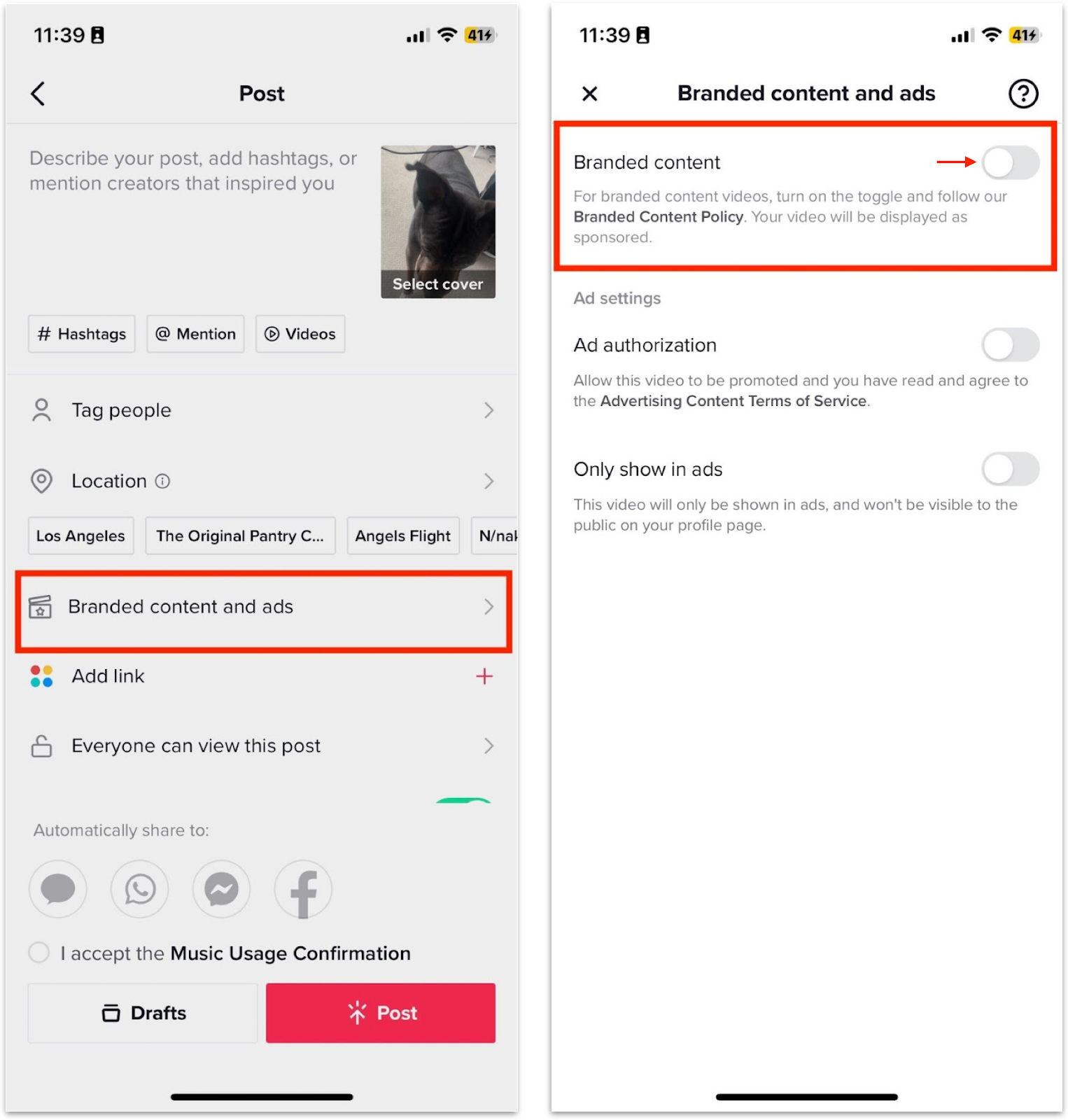 How to Tag a TikTok Post with a Branded Content Campaign Code – Captiv8